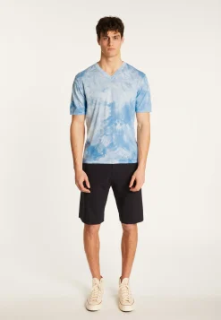 Montagut Cotton V-neck T-shirt - Malo
