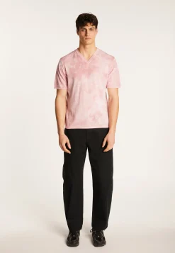 Montagut Cotton V-neck T-shirt - Malo