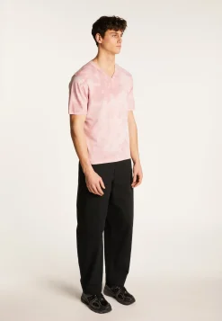 Montagut Cotton V-neck T-shirt - Malo