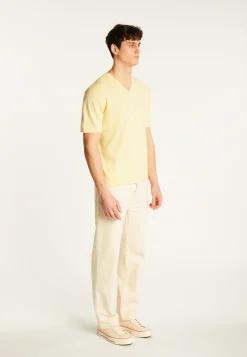 Montagut Cotton V-neck T-shirt - Malo
