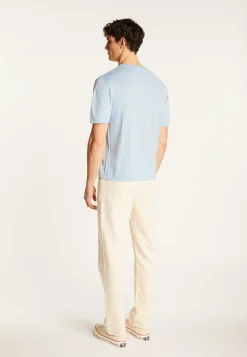 Montagut Cotton V-neck T-shirt - Malo