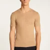 Montagut Cotton V-neck T-shirt - Reuben
