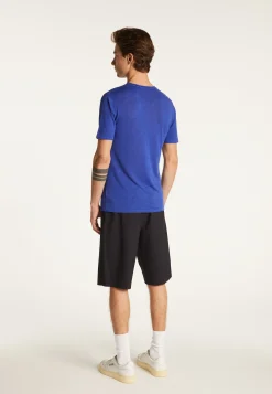 Montagut Cotton V-neck T-shirt - Reuben