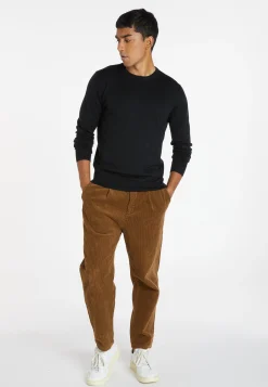Montagut Crew neck sweater with logo in merino wool - Eddie