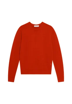 Montagut Crew neck sweater with logo in merino wool - Eddie