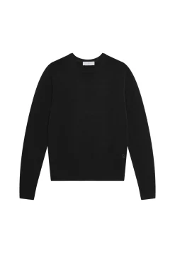 Montagut Crew neck sweater with logo in merino wool - Eddie
