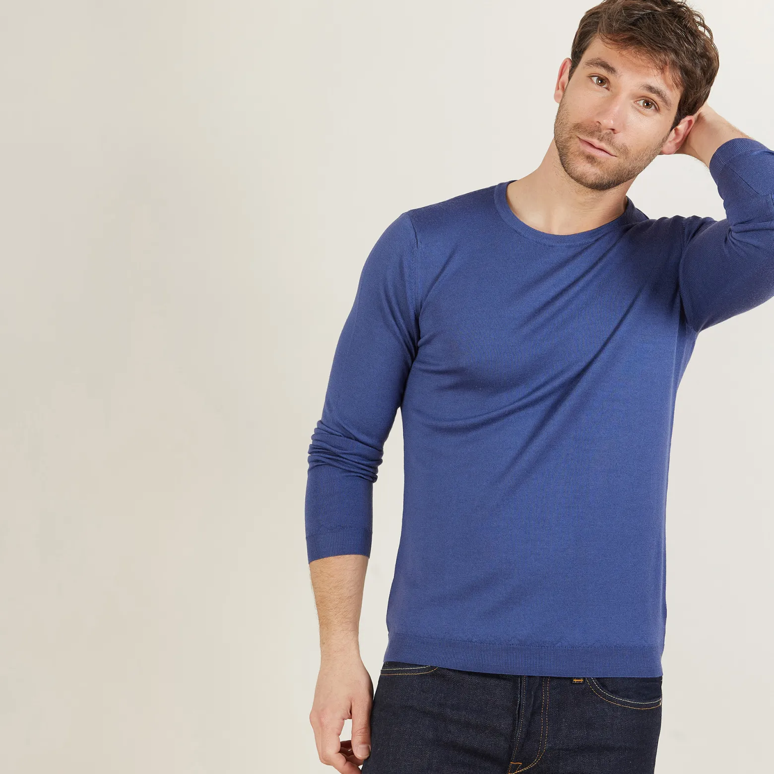 Montagut Crewneck sweater in merino wool - Bertille