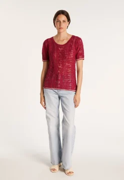 Montagut Crochet knitted T-shirt - Claus