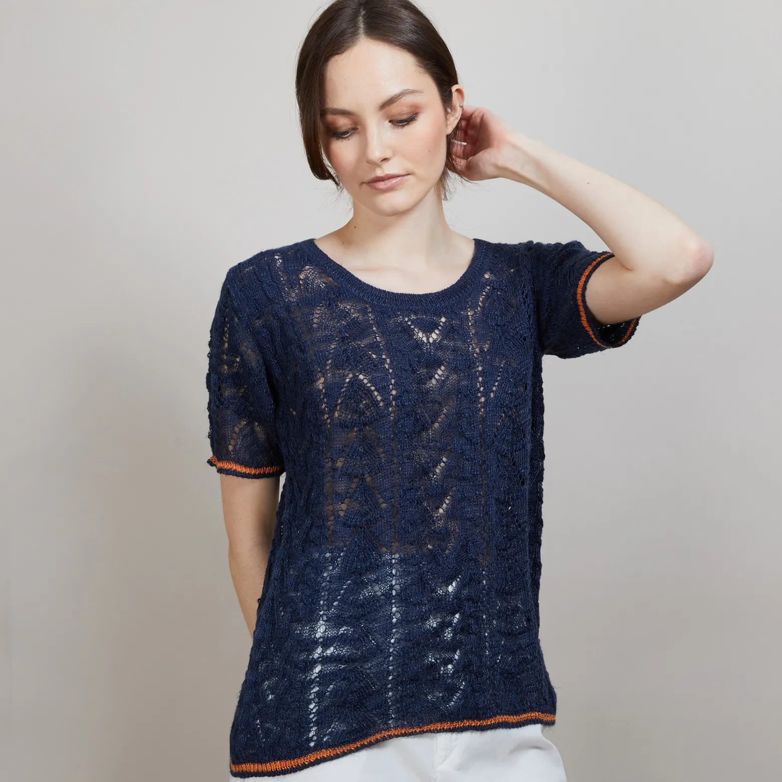 Montagut Crochet knitted T-shirt - Claus