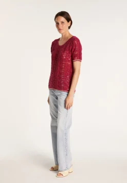Montagut Crochet knitted T-shirt - Claus