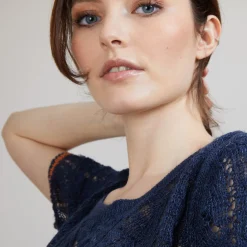 Montagut Crochet knitted T-shirt - Claus