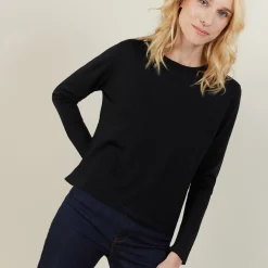 Montagut Cropped merino wool sweater - Les Halles