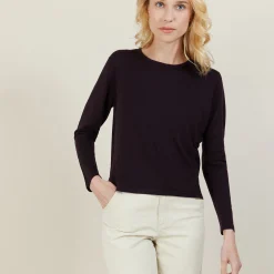 Montagut Cropped merino wool sweater - Les Halles