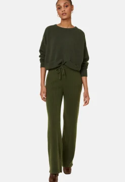 Montagut Cropped wool and cashmere turtleneck sweater - Galya