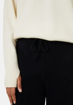 Montagut Cropped wool and cashmere turtleneck sweater - Galya