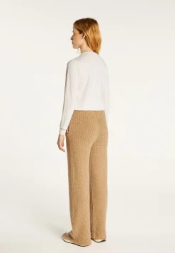Montagut Cropped wool and cashmere turtleneck sweater - Galya