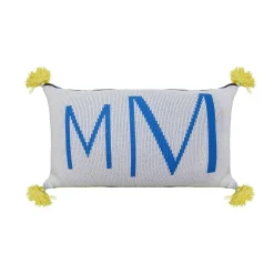 Montagut Cushion with cotton logo - KLARA