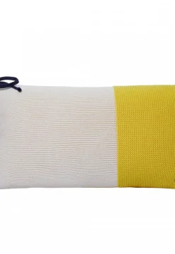 Montagut Cushion with organic cotton bow - KANSAS