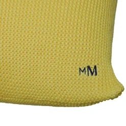 Montagut Cushion with organic cotton bow - KANSAS