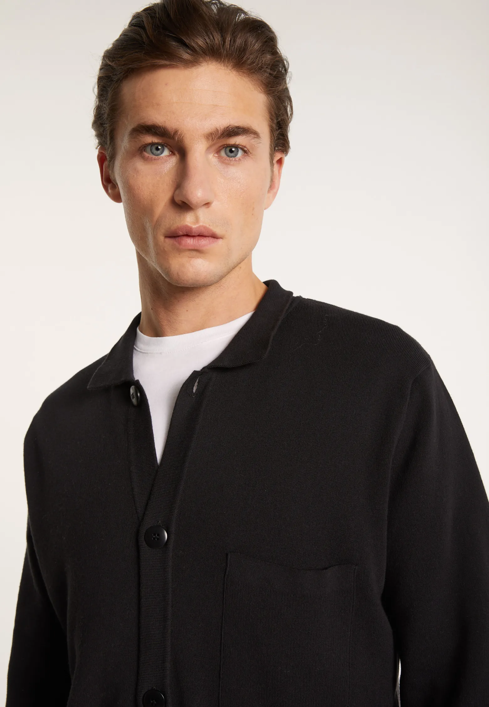 Montagut Dry cotton cardigan with pockets - Balto