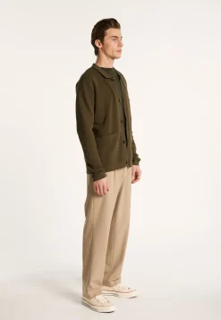Montagut Dry cotton cardigan with pockets - Balto