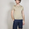 Montagut Fil Lumiere polo front pocket - Blaze