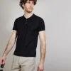 Montagut Fil Lumiere polo front pocket - Blaze