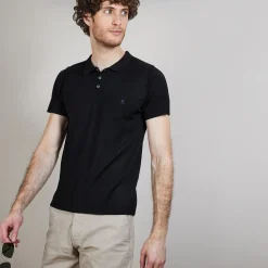 Montagut Fil Lumiere polo front pocket - Blaze