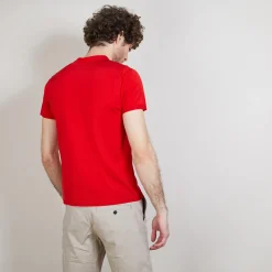 Montagut Fil Lumiere polo front pocket - Blaze