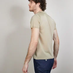 Montagut Fil Lumiere polo front pocket - Blaze