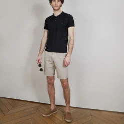 Montagut Fil Lumiere polo front pocket - Blaze