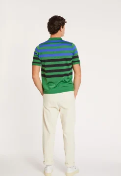 Montagut Fil Lumiere striped polo shirt - Frederico