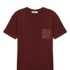 Montagut Fil Lumiere T-Shirt with patch pocket - Rome