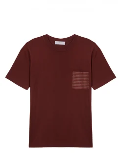 Montagut Fil Lumiere T-Shirt with patch pocket - Rome