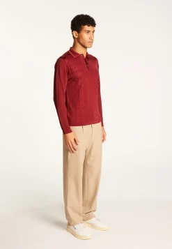 Montagut Fil Lumière geometric pattern polo shirt - Stanley