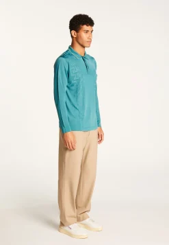 Montagut Fil Lumière geometric pattern polo shirt - Stanley