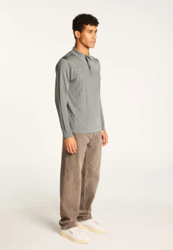 Montagut Fil Lumière geometric pattern polo shirt - Stanley
