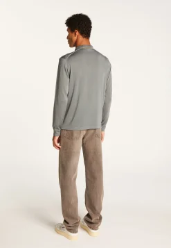 Montagut Fil Lumière geometric pattern polo shirt - Stanley