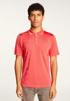 Montagut Fil Lumière patterned polo shirt - Stenley