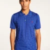 Montagut Fil Lumière patterned polo shirt - Juan
