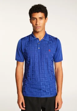 Montagut Fil Lumière patterned polo shirt - Juan