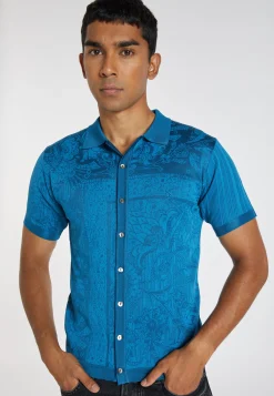 Montagut Fil Lumière patterned polo shirt - Aaron