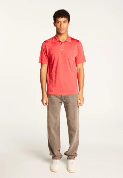 Montagut Fil Lumière patterned polo shirt - Stenley