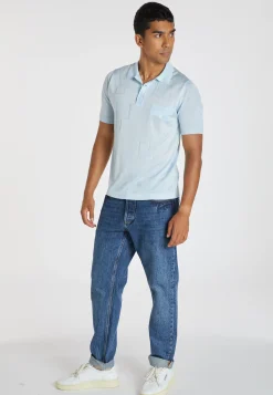 Montagut Fil Lumière patterned polo shirt - Aldric