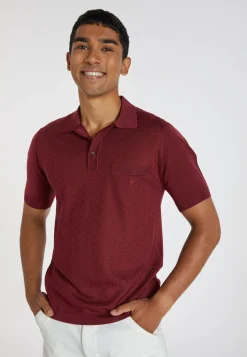Montagut Fil Lumière patterned polo shirt - Albin