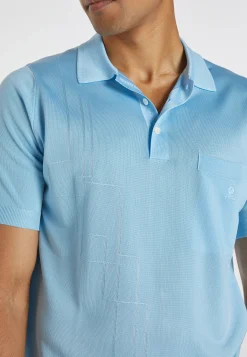 Montagut Fil Lumière patterned polo shirt - Anders