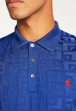 Montagut Fil Lumière patterned polo shirt - Juan