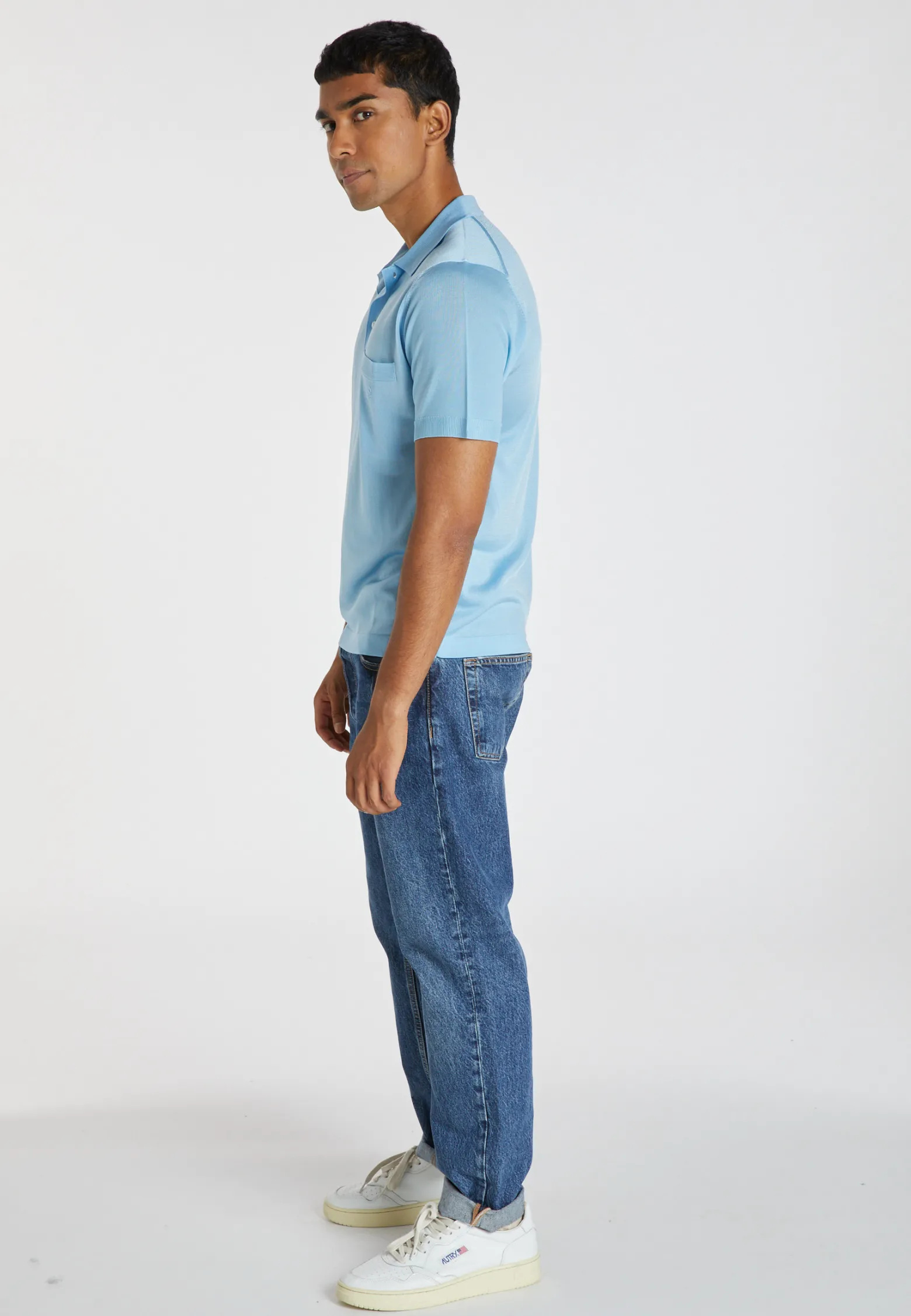 Montagut Fil Lumière patterned polo shirt - Anders
