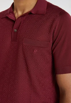 Montagut Fil Lumière patterned polo shirt - Albin