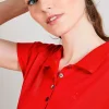 Montagut Fil Lumière polo shirt for women - Bilbo